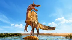 In der Sahara wurden Überreste einer neuen, überraschend grossen Dinosaurierart entdeckt.