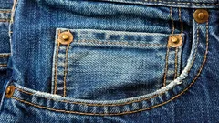 Wozu dient die kleine Tasche innerhalb der großen Tasche an Jeans?