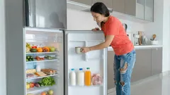 Ich stelle das Glas mit diesem Mittel auf das Regal – und im Kühlschrank riecht es immer frisch und angenehm.